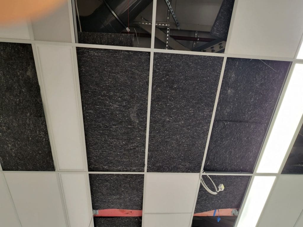 Chatterblock Acoustic Insulation at Lincoln University North Sciences Building